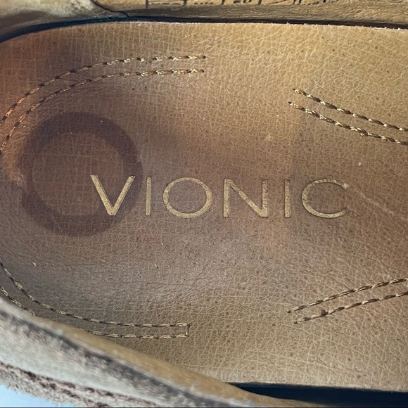 Vionic Bowery Bruno WingTip Oxford Derby  Brown Suede Shoe Size 9 - Picture 7 of 12